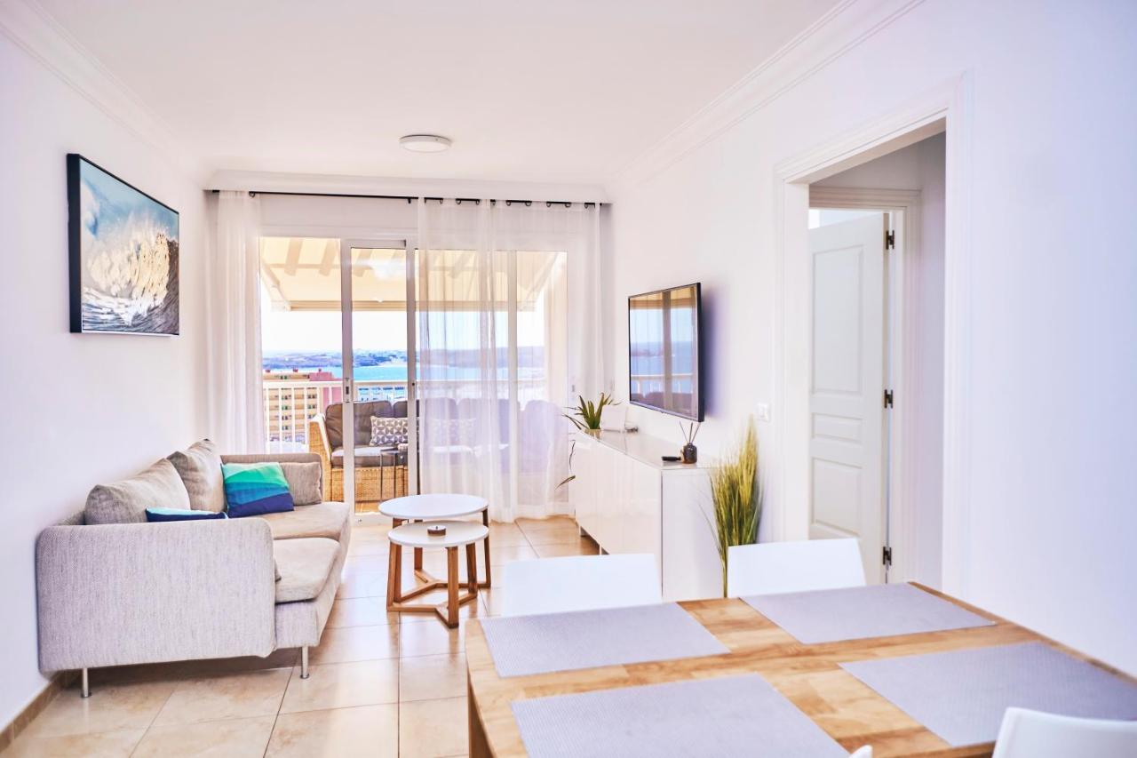 2Bdr Comfy Apartment With Ocean View Poris de Abona Kültér fotó